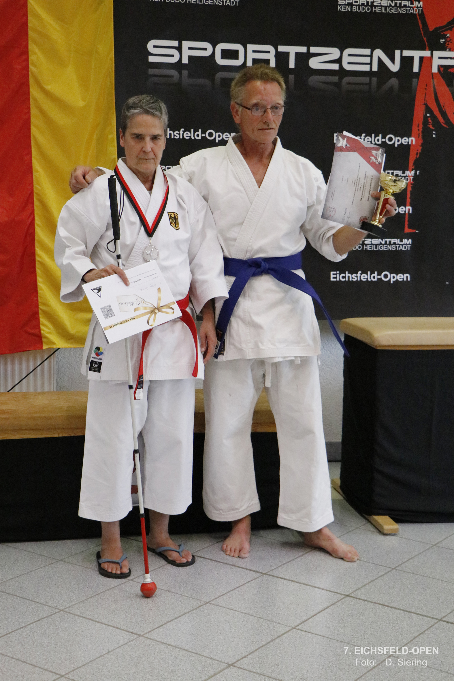 Para-Karate bei den Eichsfeld Open 2019